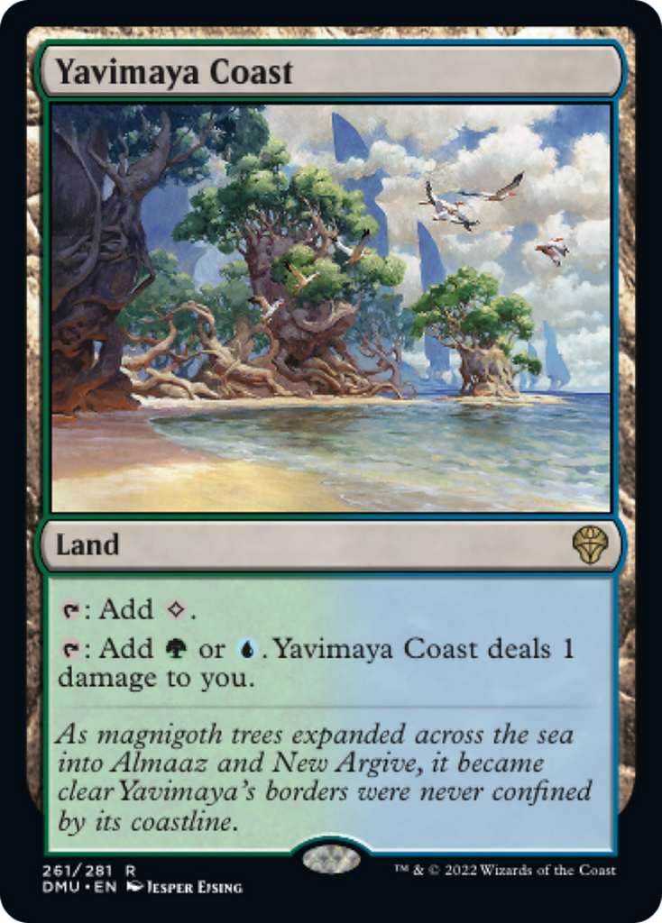 Magic: The Gathering - Yavimaya Coast - Dominaria United