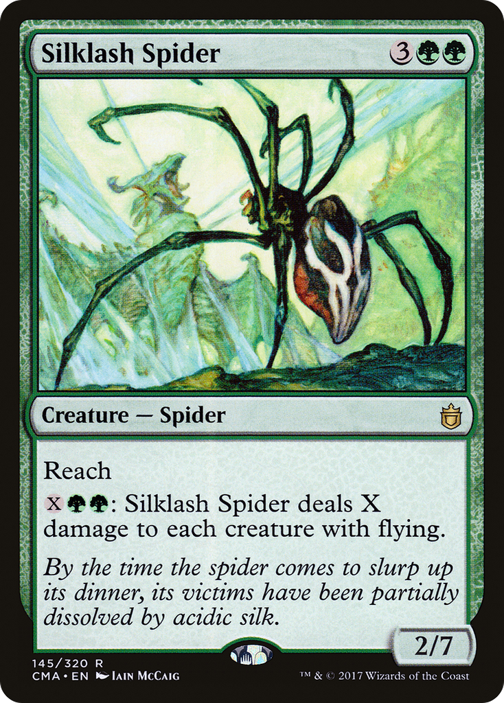 Magic: The Gathering - Silklash Spider - Commander Anthology