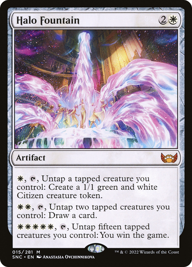 Magic: The Gathering - Halo Fountain - Streets of New Capenna