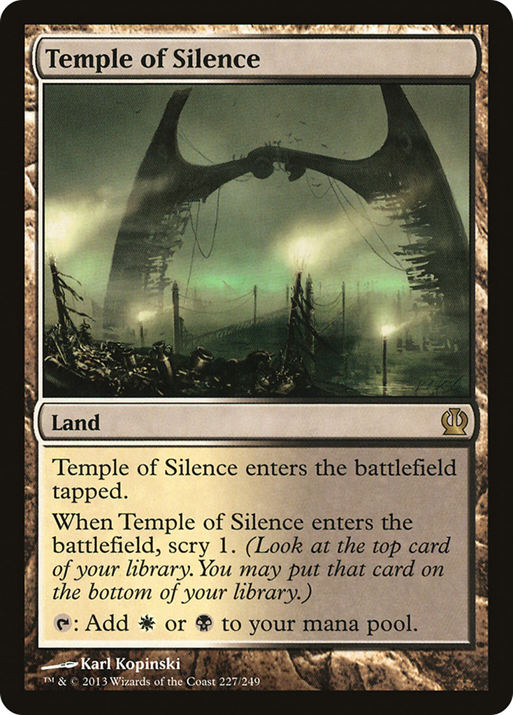 Magic: The Gathering - Temple of Silence - Theros