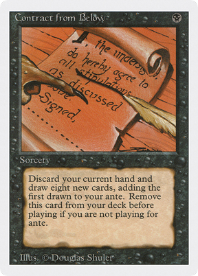 Magic: The Gathering - Contract from Below - Revised Edition