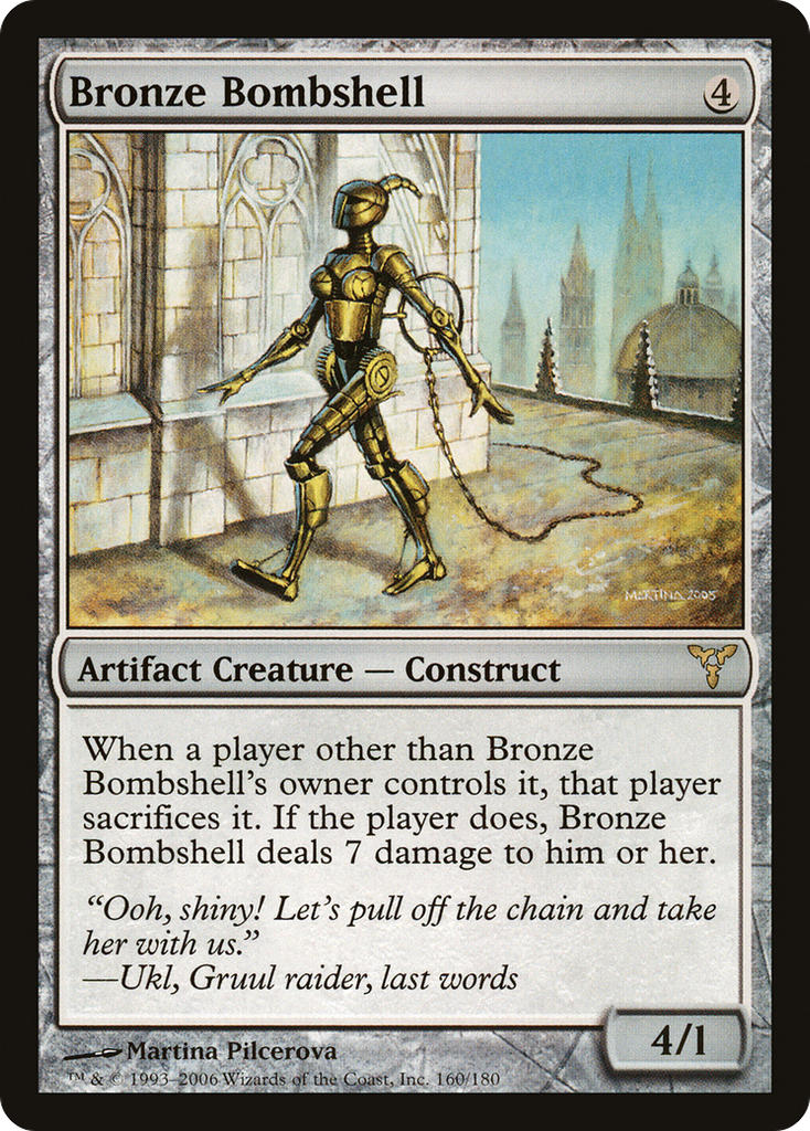 Magic: The Gathering - Bronze Bombshell - Dissension