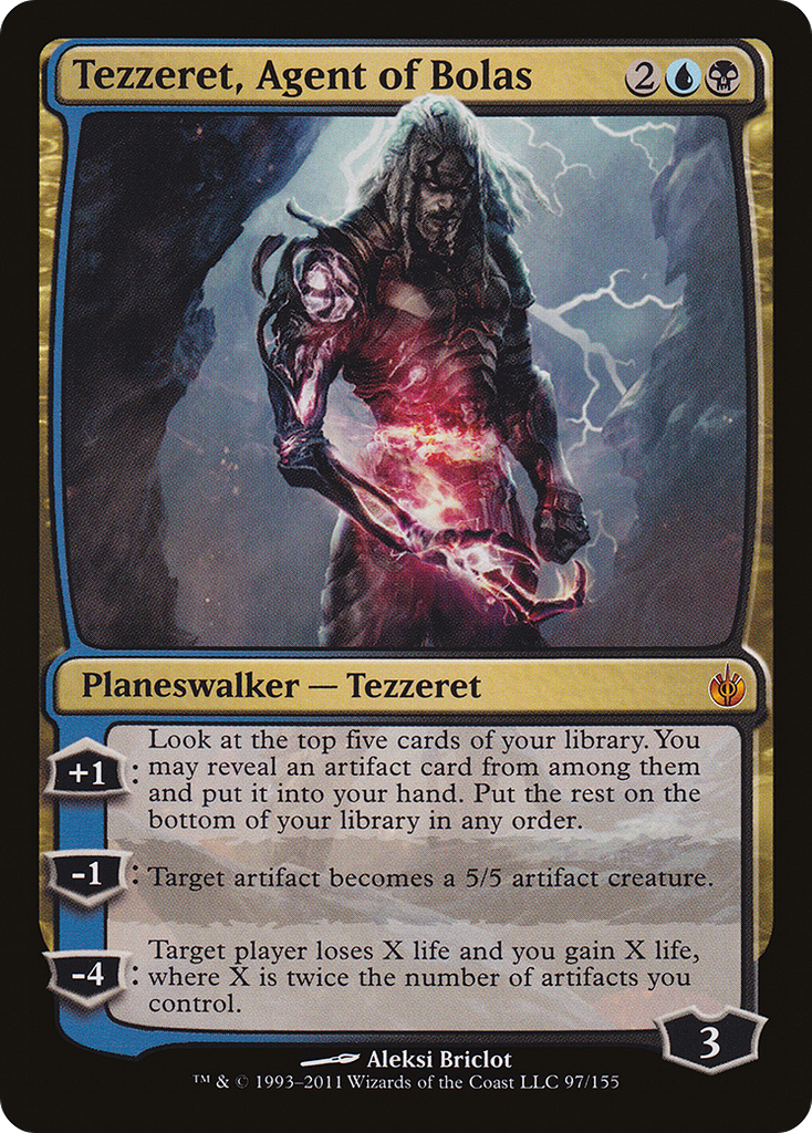 Magic: The Gathering - Tezzeret, Agent of Bolas - Mirrodin Besieged