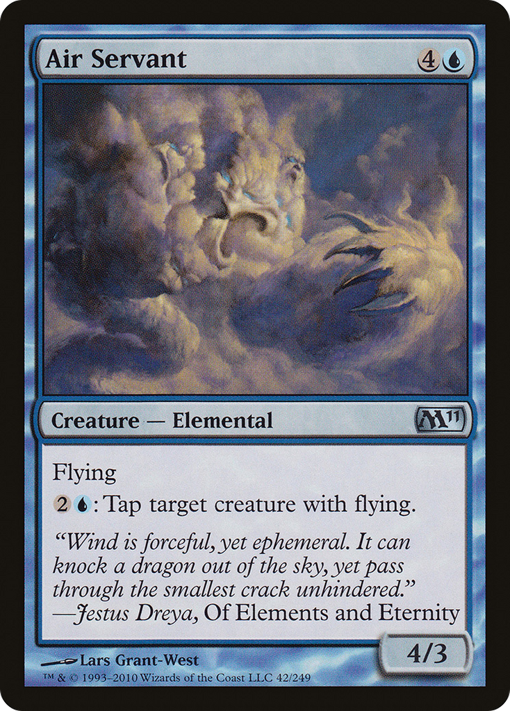 Magic: The Gathering - Air Servant - Magic 2011