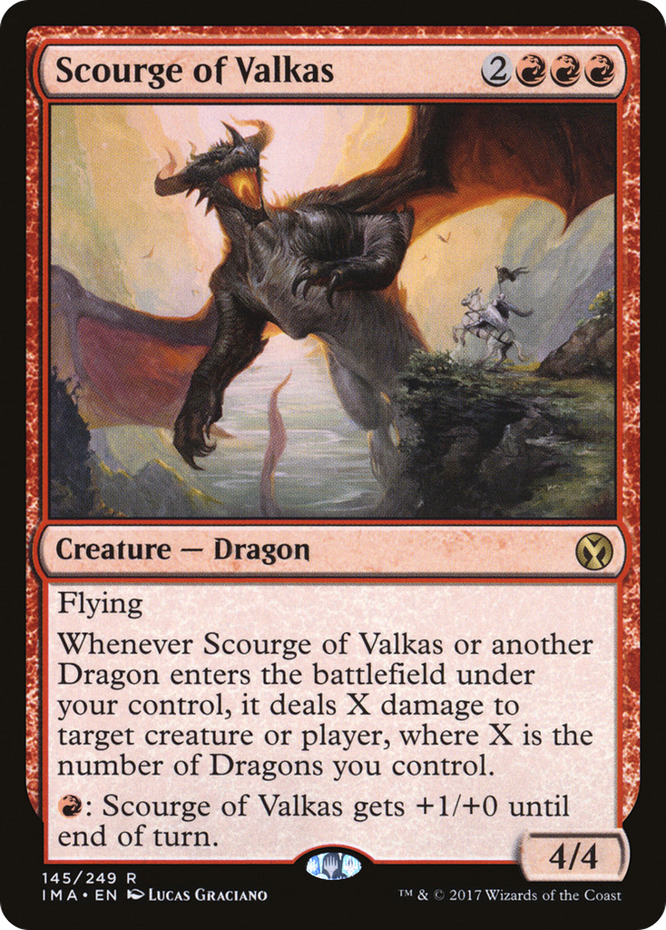 Magic: The Gathering - Scourge of Valkas - Iconic Masters