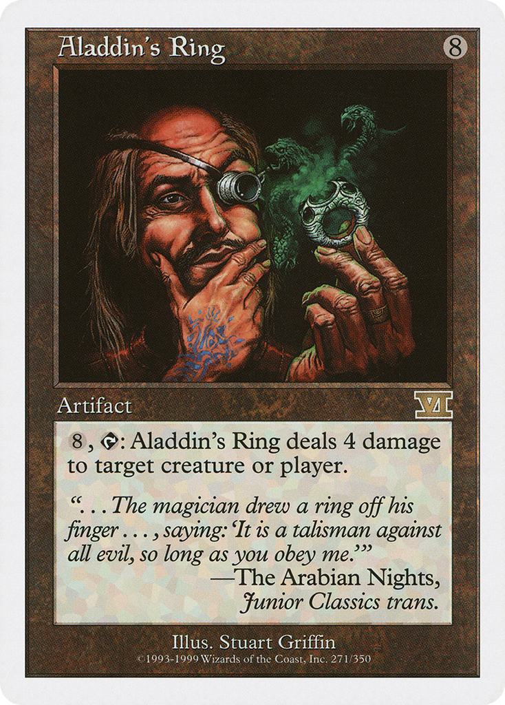 Magic: The Gathering - Aladdin's Ring - Classic Sixth Edition