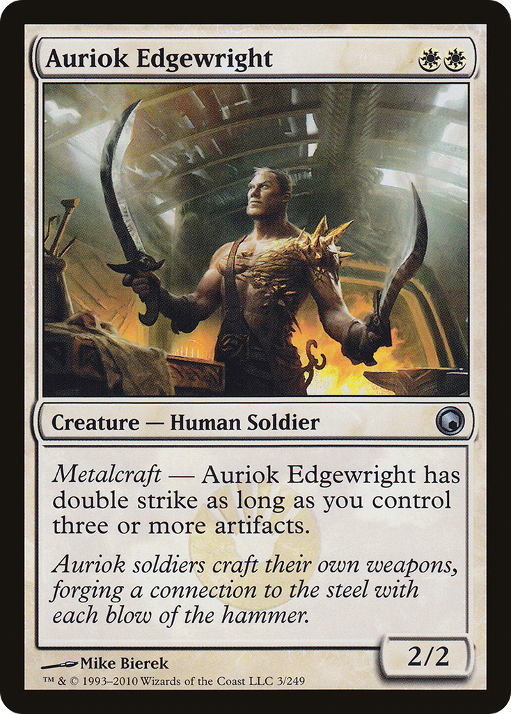 Magic: The Gathering - Auriok Edgewright - Scars of Mirrodin