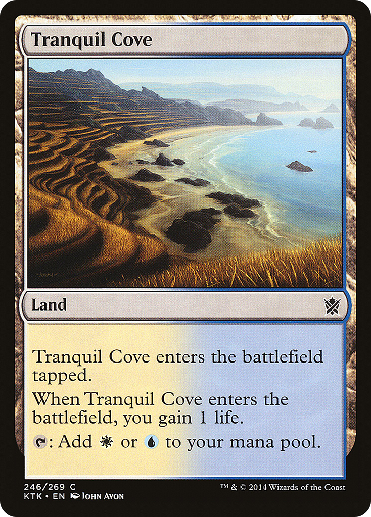Magic: The Gathering - Tranquil Cove - Khans of Tarkir