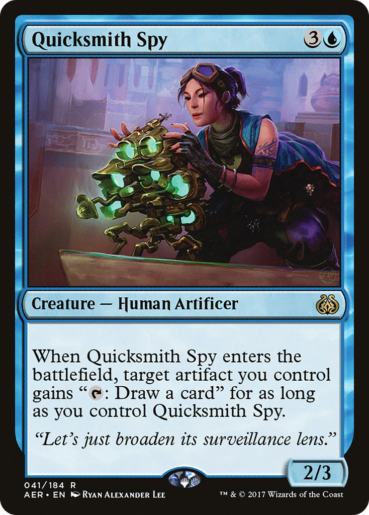 Magic: The Gathering - Quicksmith Spy - Aether Revolt