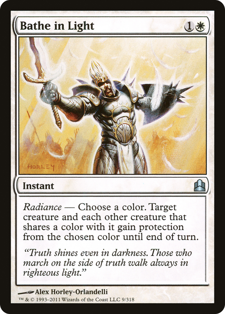 Magic: The Gathering - Bathe in Light - Commander 2011