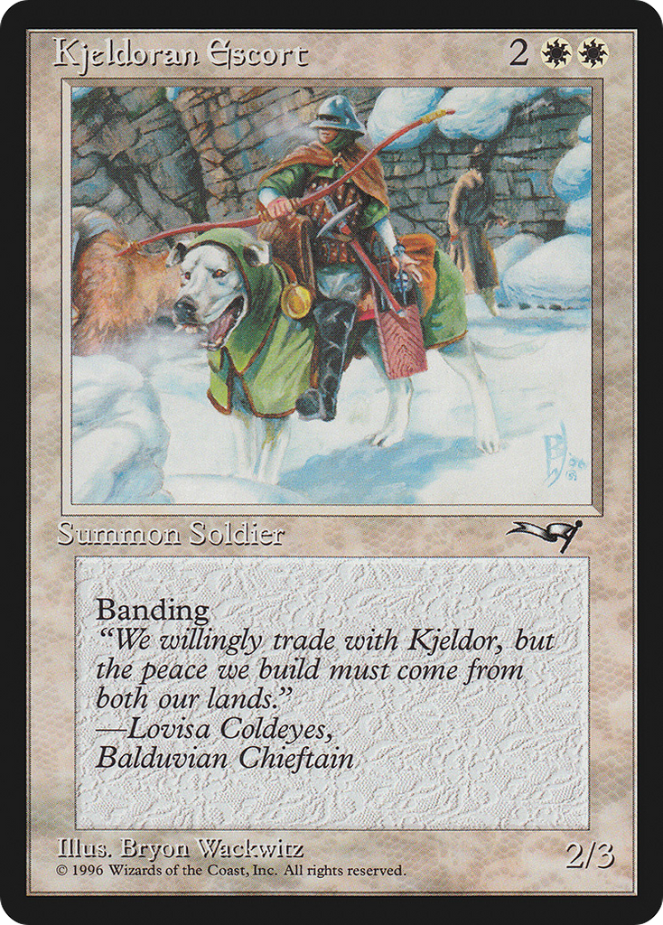 Magic: The Gathering - Kjeldoran Escort - Alliances