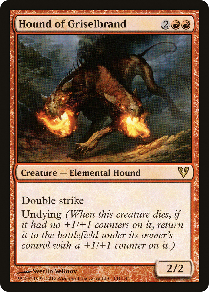 Magic: The Gathering - Hound of Griselbrand - Avacyn Restored