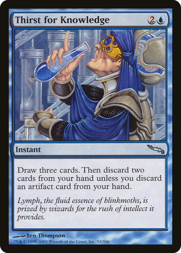Magic: The Gathering - Thirst for Knowledge - Mirrodin