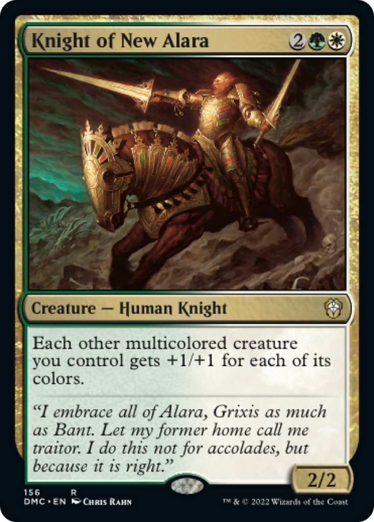 Magic: The Gathering - Knight of New Alara - Dominaria United Commander