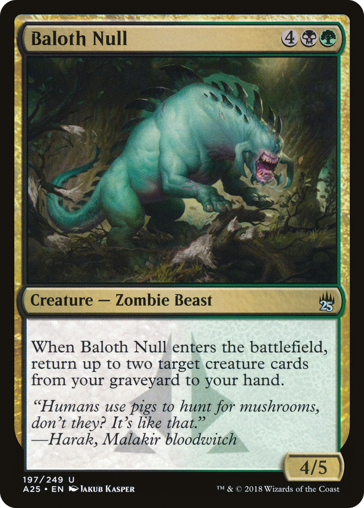 Magic: The Gathering - Baloth Null - Masters 25