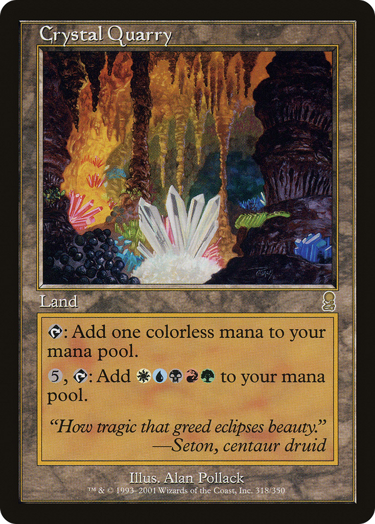 Magic: The Gathering - Crystal Quarry - Odyssey