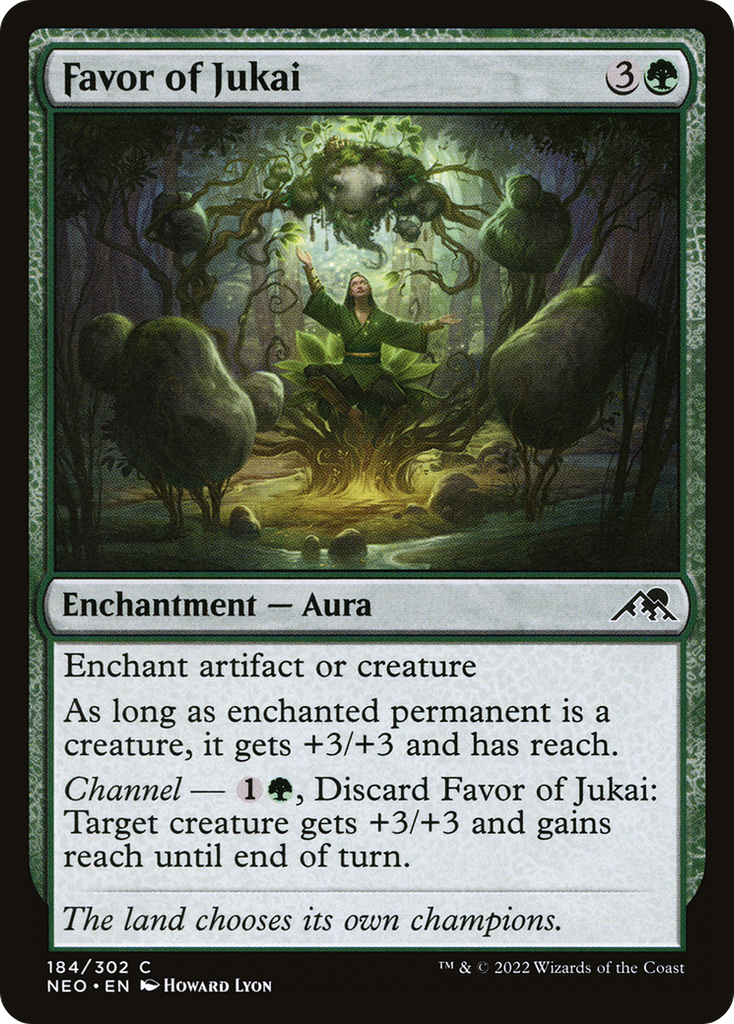 Magic: The Gathering - Favor of Jukai - Kamigawa: Neon Dynasty