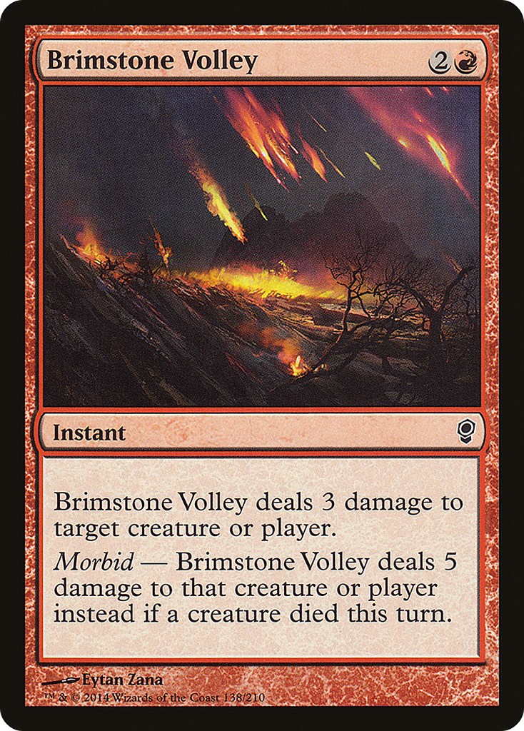 Magic: The Gathering - Brimstone Volley - Conspiracy