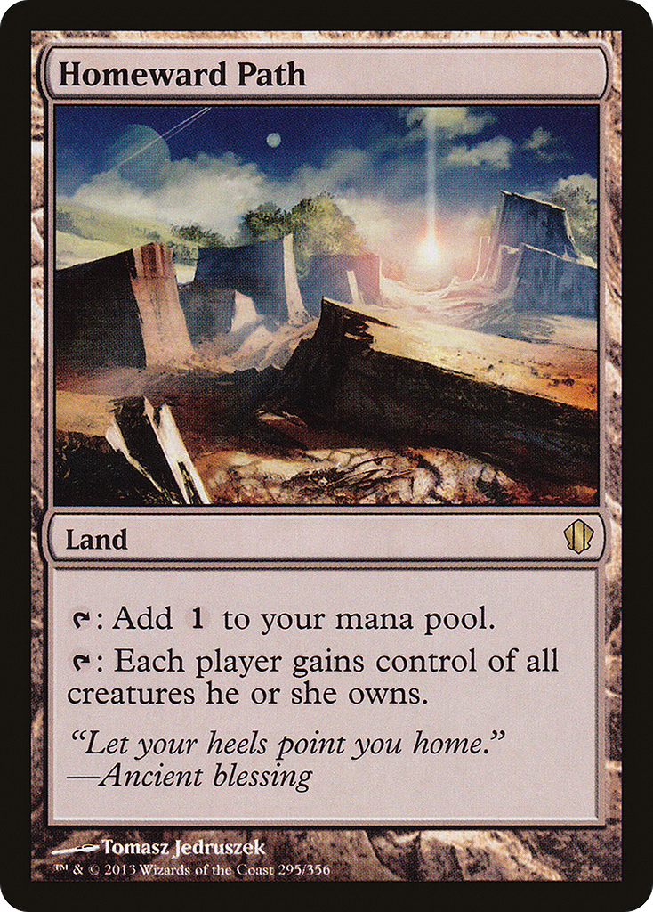 Magic: The Gathering - Homeward Path - Commander 2013