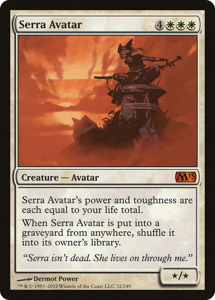 Magic: The Gathering - Serra Avatar - Magic 2013