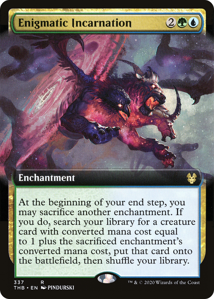 Magic: The Gathering - Enigmatic Incarnation - Theros Beyond Death