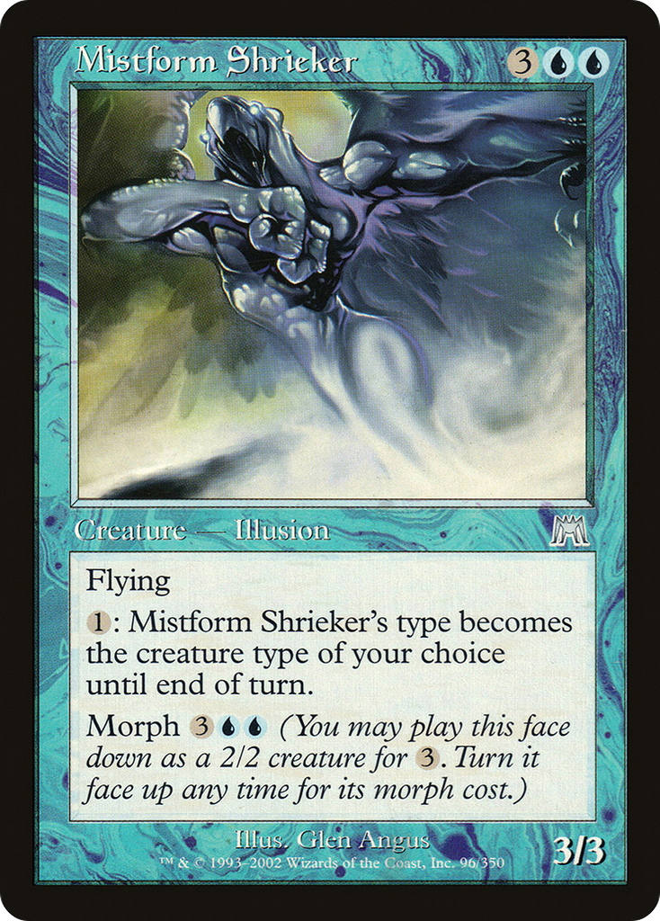 Magic: The Gathering - Mistform Shrieker - Onslaught