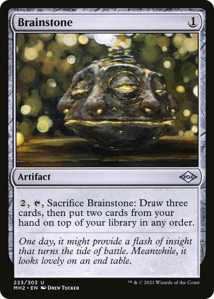 Magic: The Gathering - Brainstone Foil - Modern Horizons 2