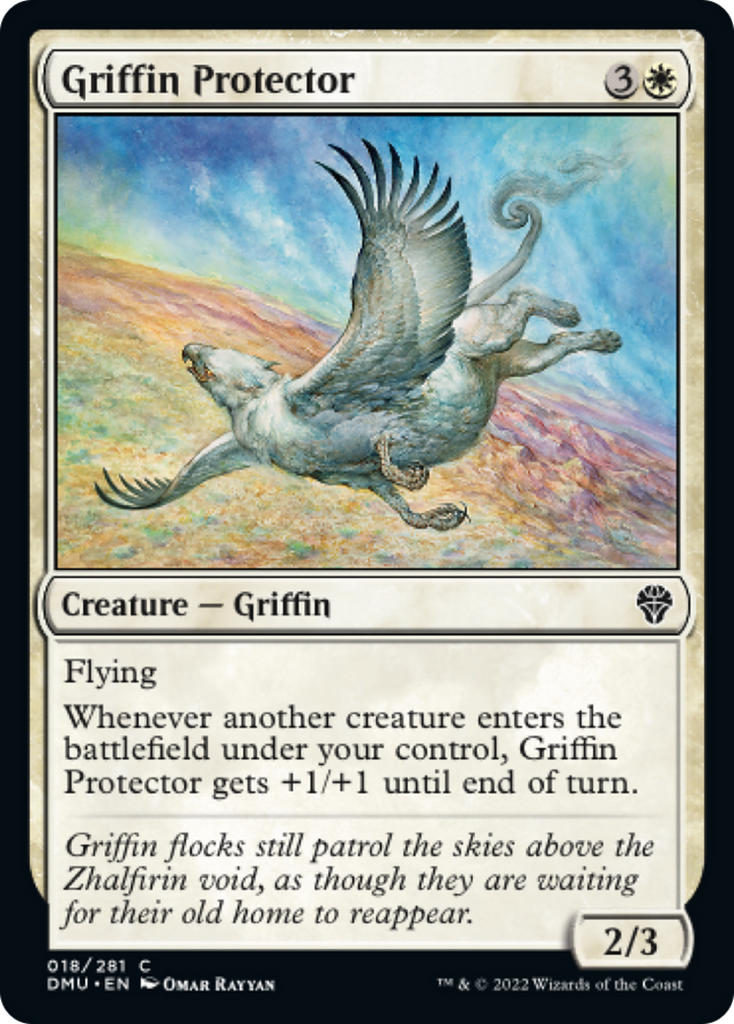 Magic: The Gathering - Griffin Protector - Dominaria United