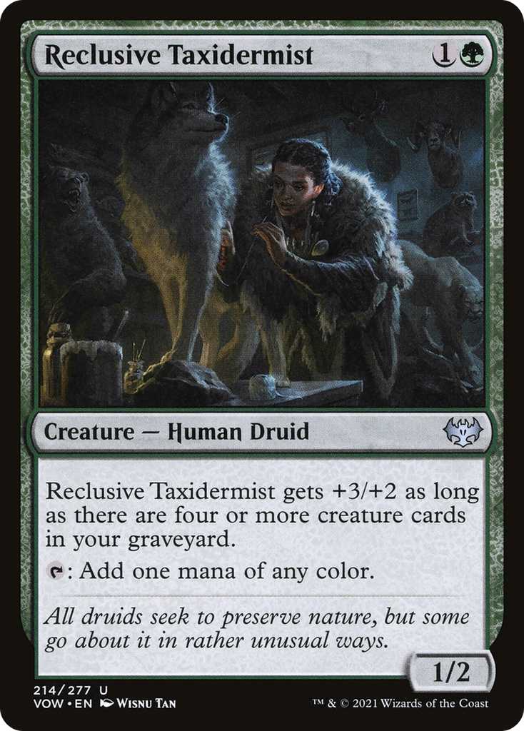 Magic: The Gathering - Reclusive Taxidermist - Innistrad: Crimson Vow