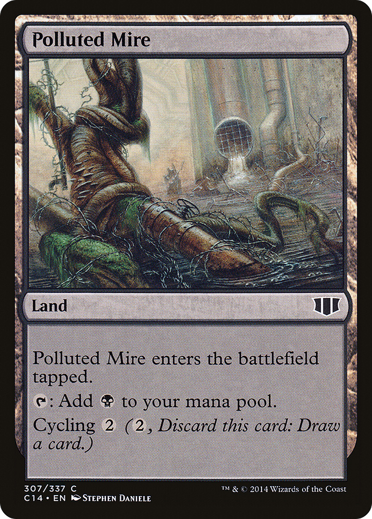 Magic: The Gathering - Polluted Mire - Commander 2014