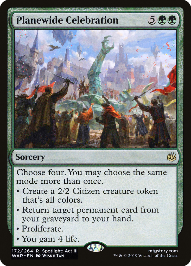 Magic: The Gathering - Planewide Celebration - War of the Spark