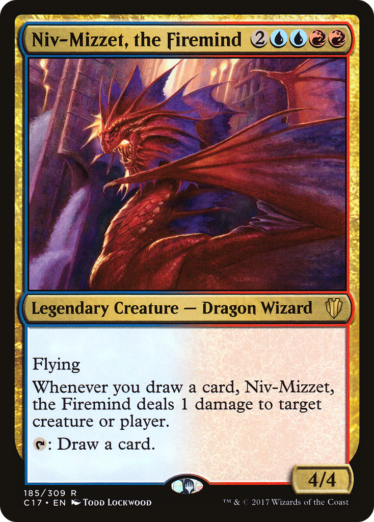 Magic: The Gathering - Niv-Mizzet, the Firemind - Commander 2017