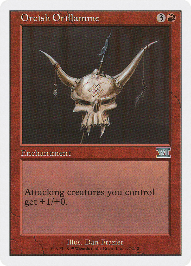 Magic: The Gathering - Orcish Oriflamme - Classic Sixth Edition