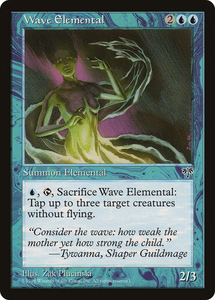 Magic: The Gathering - Wave Elemental - Mirage