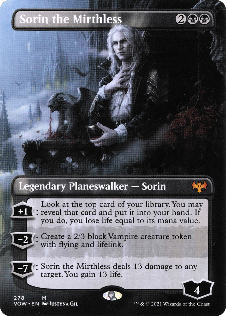 Magic: The Gathering - Sorin the Mirthless - Innistrad: Crimson Vow