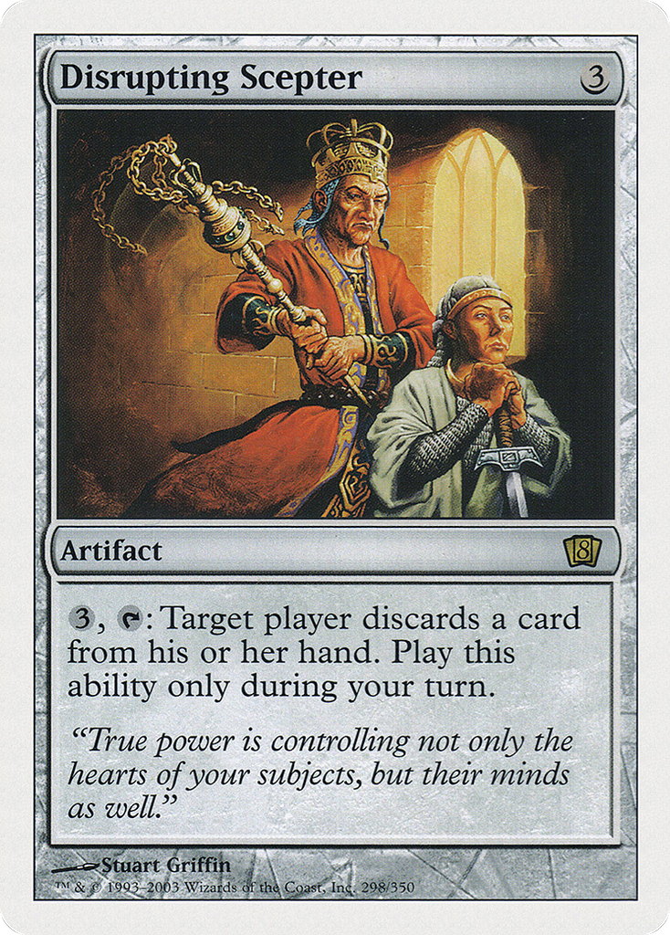 Magic: The Gathering - Disrupting Scepter - Eighth Edition