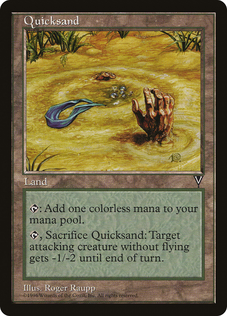 Magic: The Gathering - Quicksand - Visions