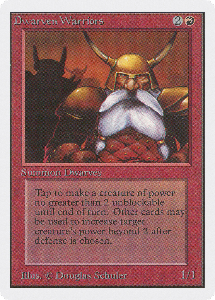 Magic: The Gathering - Dwarven Warriors - Unlimited Edition