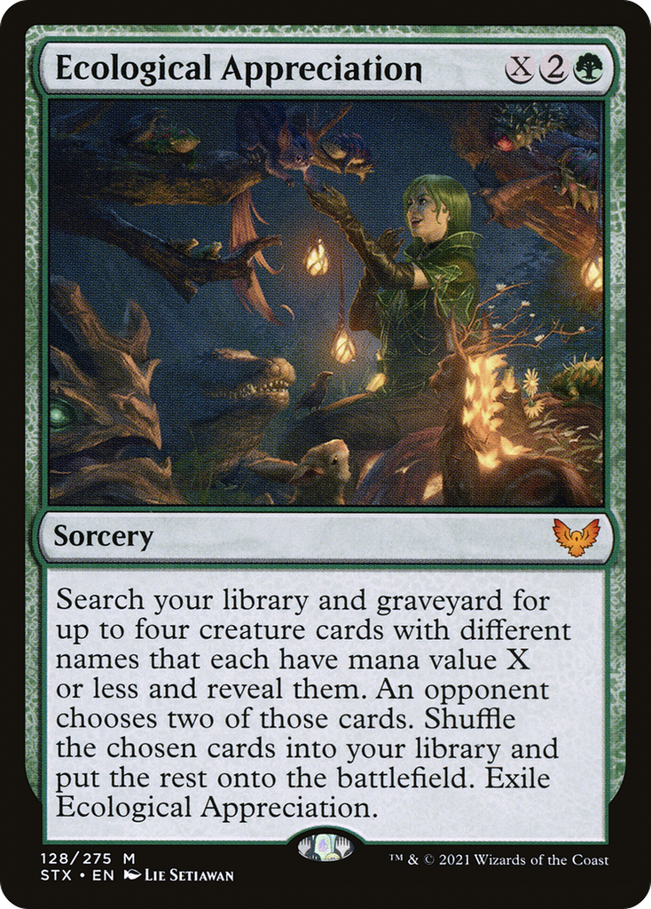 Magic: The Gathering - Ecological Appreciation Foil - Strixhaven: School of Mages