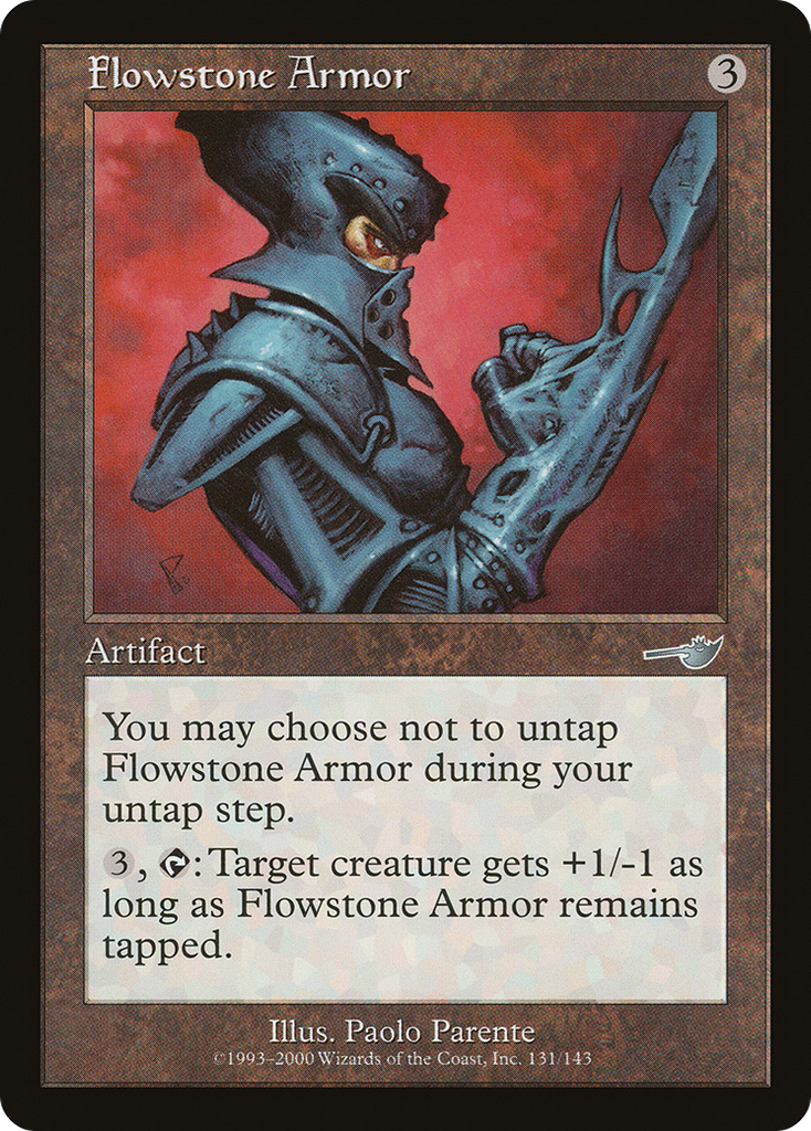 Magic: The Gathering - Flowstone Armor - Nemesis