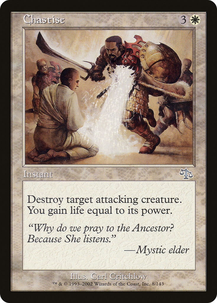 Magic: The Gathering - Chastise - Judgment