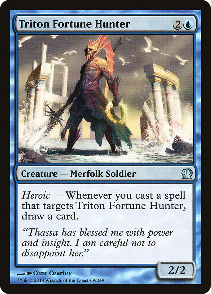 Magic: The Gathering - Triton Fortune Hunter - Theros