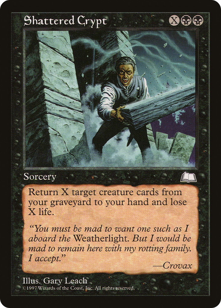 Magic: The Gathering - Shattered Crypt - Weatherlight