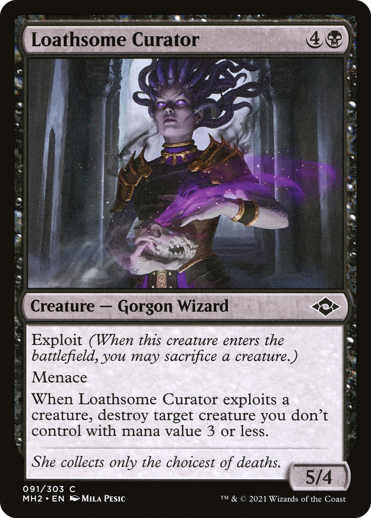 Magic: The Gathering - Loathsome Curator Foil - Modern Horizons 2