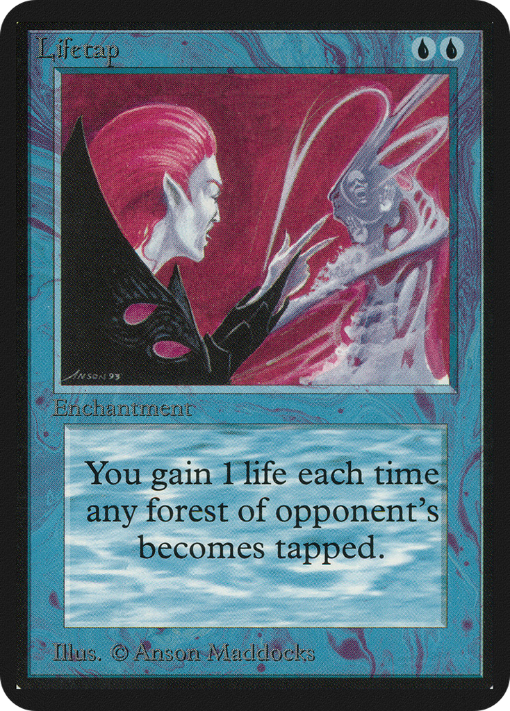 Magic: The Gathering - Lifetap - Limited Edition Alpha