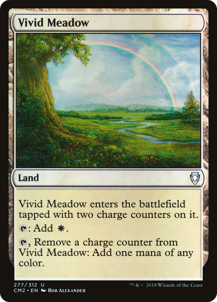 Magic: The Gathering - Vivid Meadow - Commander Anthology Volume II