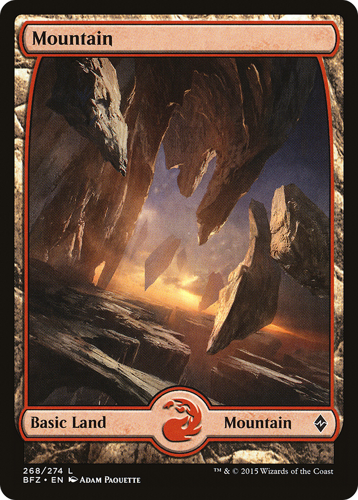 Magic: The Gathering - Mountain - Battle for Zendikar