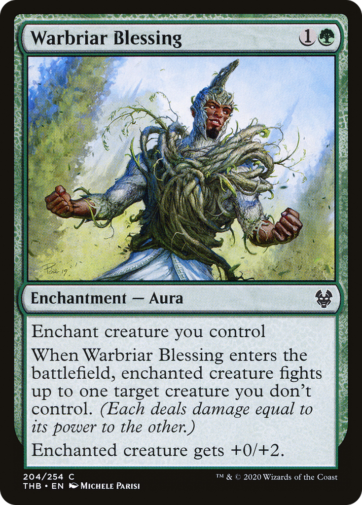 Magic: The Gathering - Warbriar Blessing - Theros Beyond Death