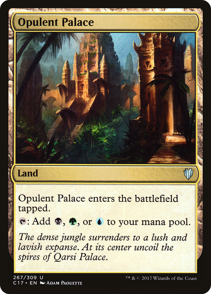 Magic: The Gathering - Opulent Palace - Commander 2017