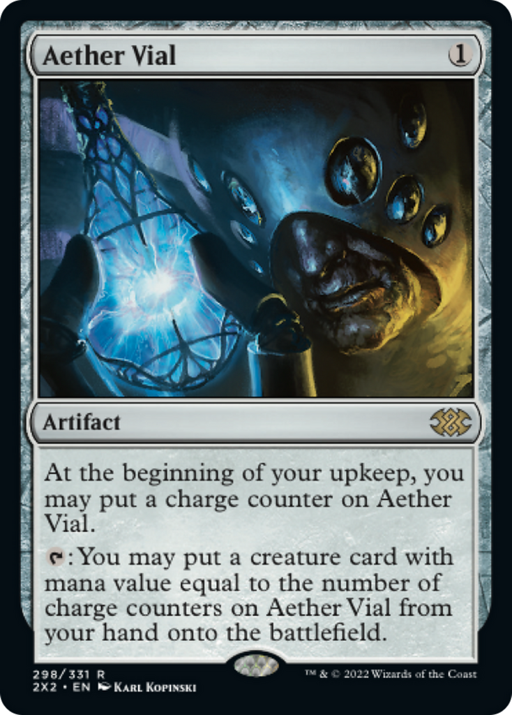 Magic: The Gathering - Aether Vial - Double Masters 2022